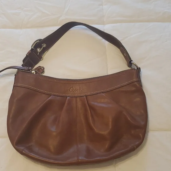 Coach | Bags | Vintage Coach Brown Leather Bag 7x11 Over The